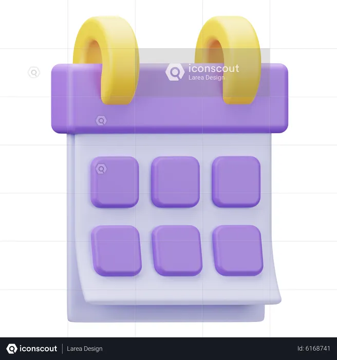 Kalender  3D Icon