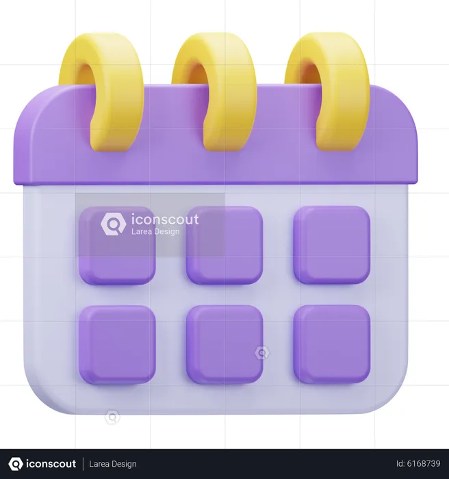 Kalender  3D Icon