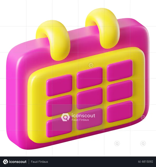 Kalender  3D Icon