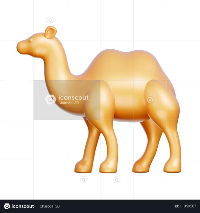 Kamel  3D Icon