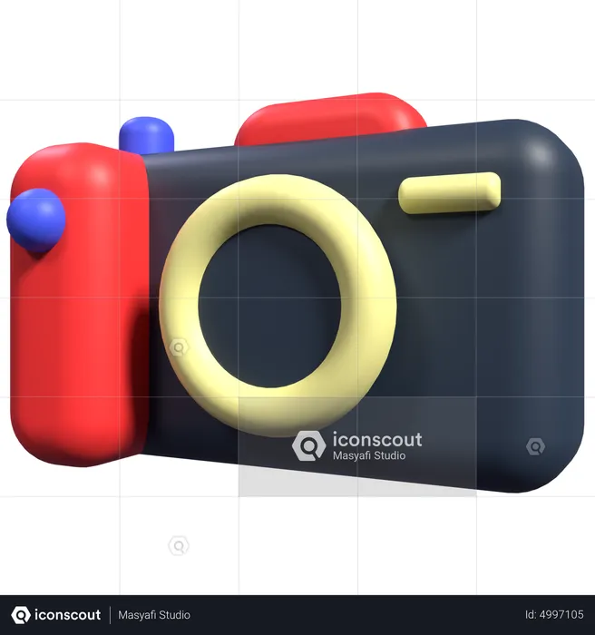 Kamera  3D Icon