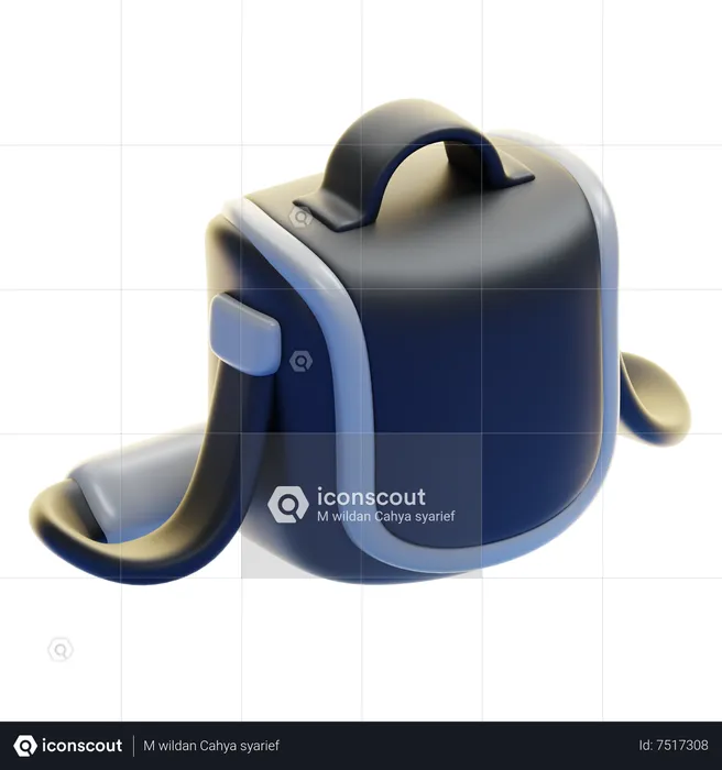 Kamera Tasche  3D Icon