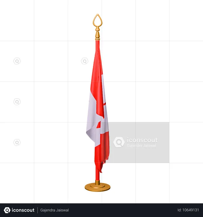 Kanada Flagge Flag 3D Icon