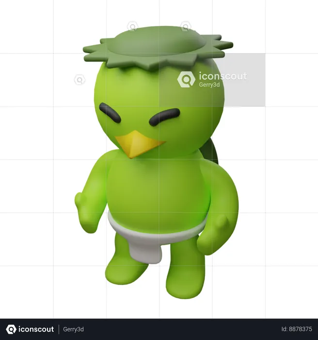 Kappa  3D Icon