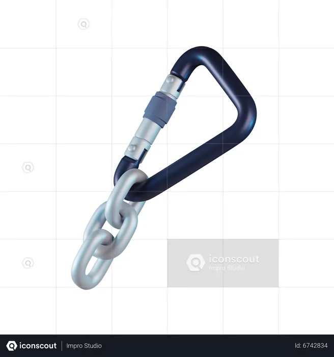 Karabiner  3D Icon