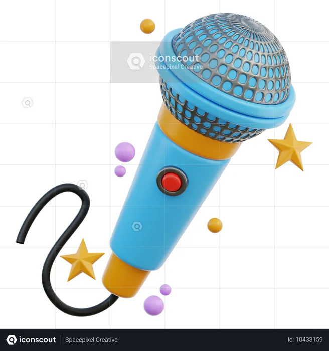 Karaoke  3D Icon