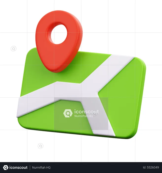 Karten  3D Icon