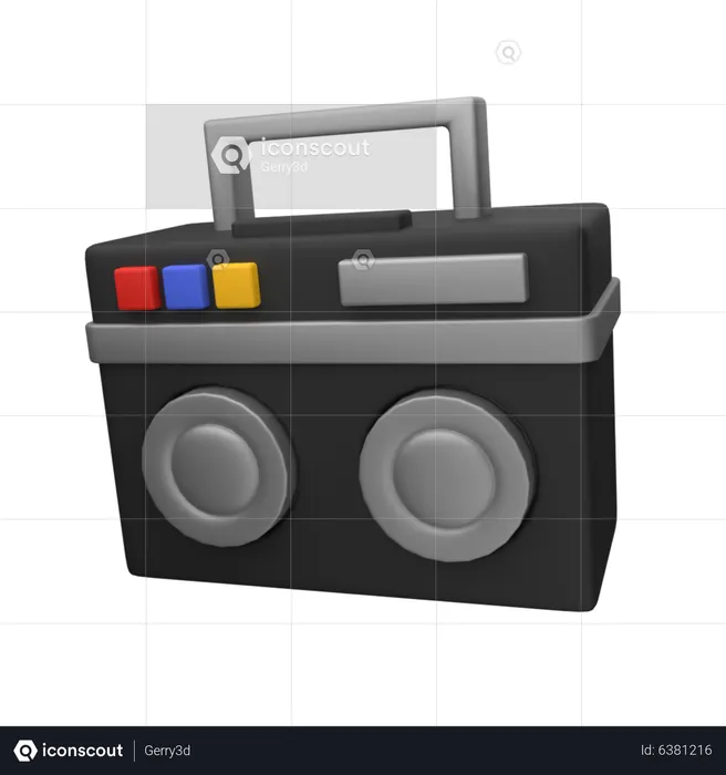 Kassettensystem  3D Icon