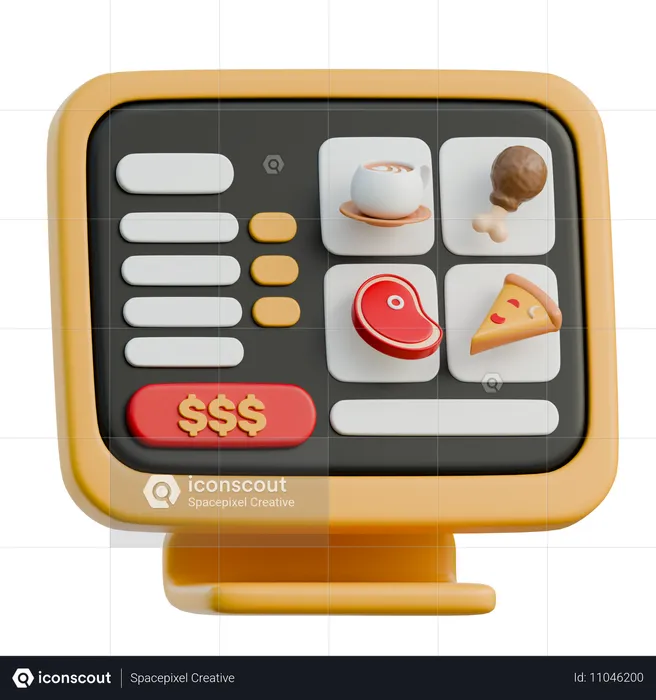 Kassenautomat  3D Icon