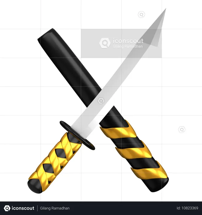 Katana  3D Icon