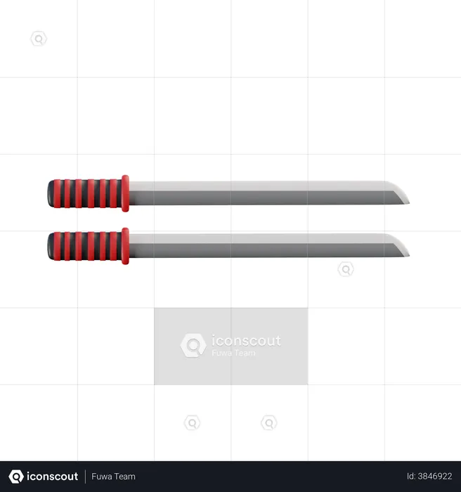 Katana  3D Illustration