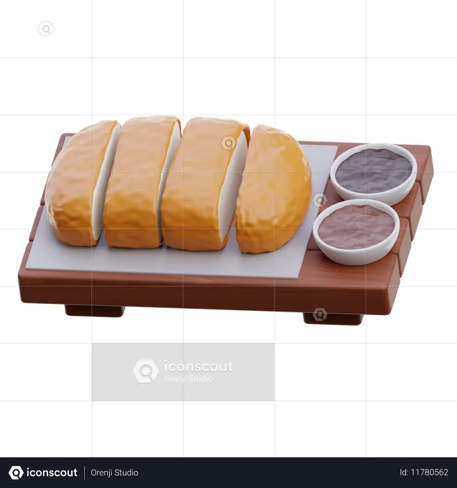 카츠  3D Icon