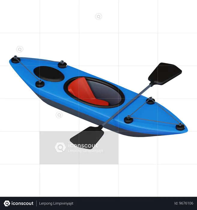 Kayak  3D Icon