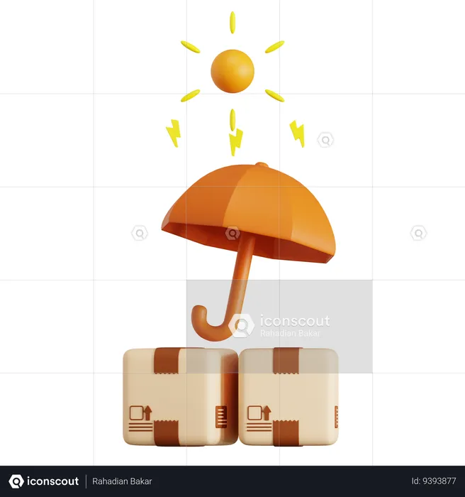 Keep away from direct sunlight  3D Icon
