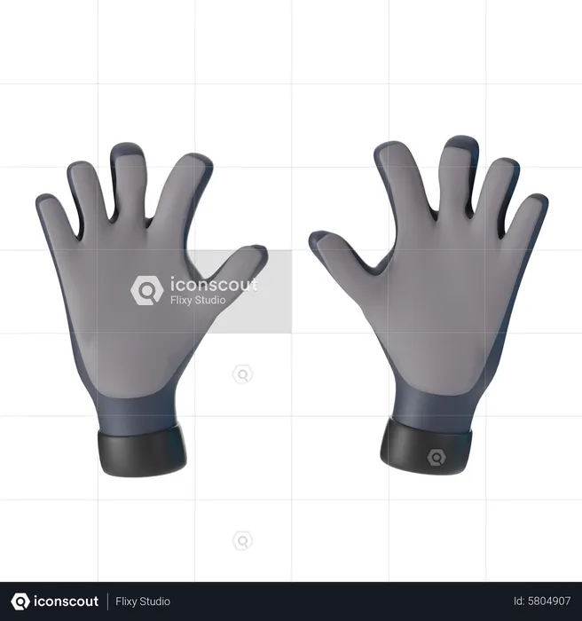 Keeper Gloves  3D Icon