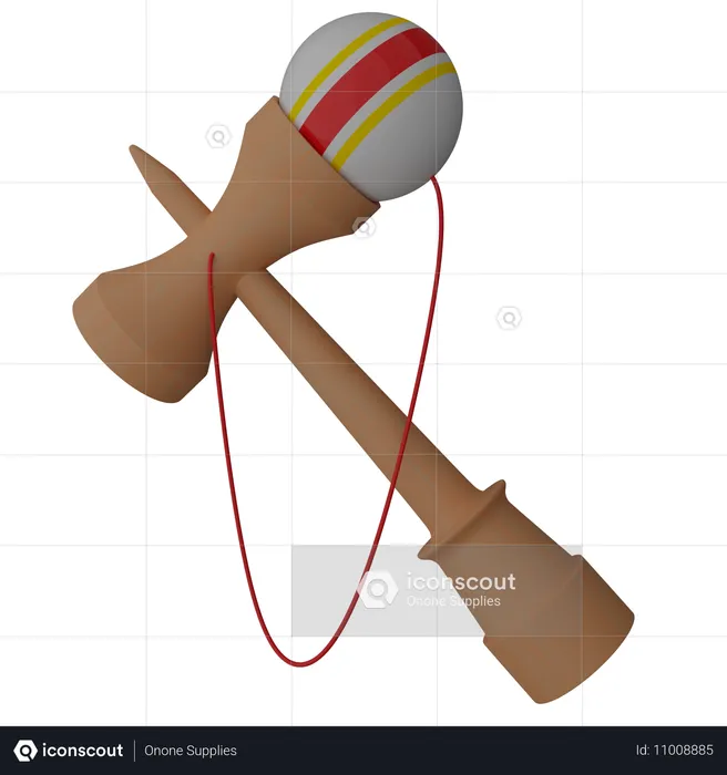 Kendama  3D Icon