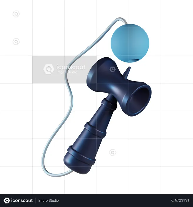 Kendama  3D Icon