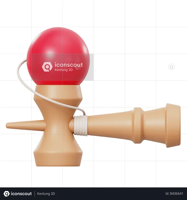 Juguete kendama  3D Icon