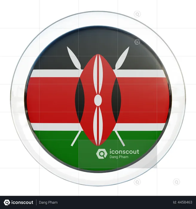 Kenya Flag Flag 3D Flag