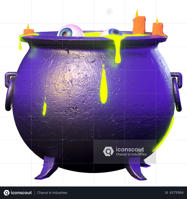 Kesseltopf  3D Illustration