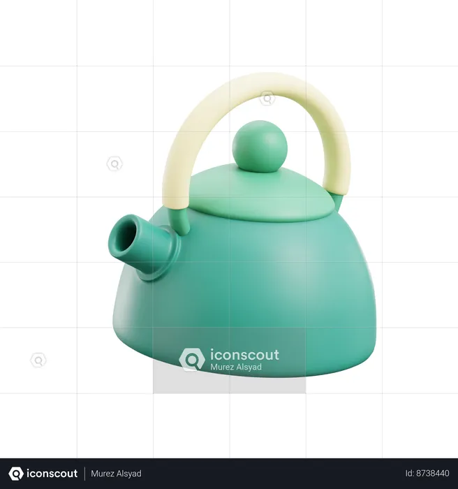 Kettle  3D Icon