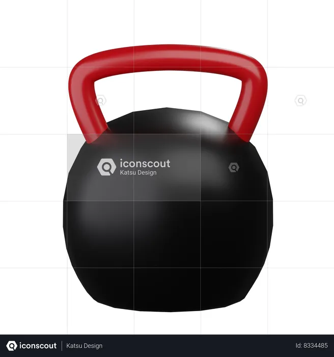 Kettlebell  3D Icon