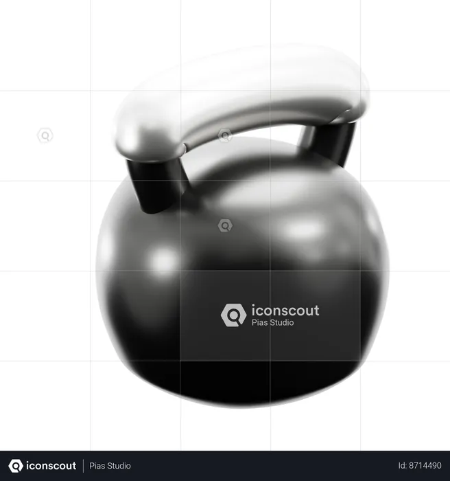 Kettlebell  3D Icon