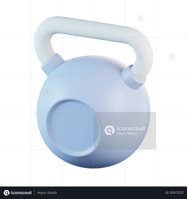 Kettlebell  3D Icon