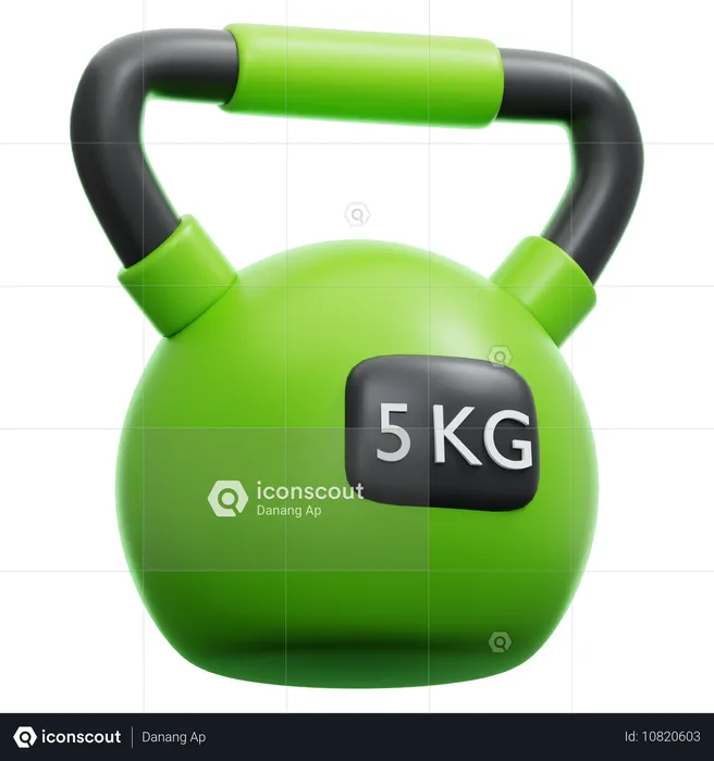 KETTLEBELL  3D Icon