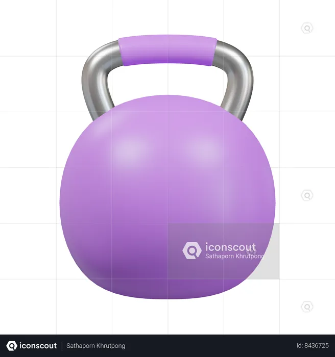 Kettlebell  3D Icon