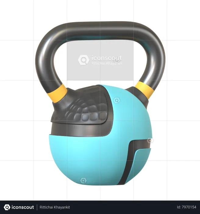 Kettlebell  3D Icon