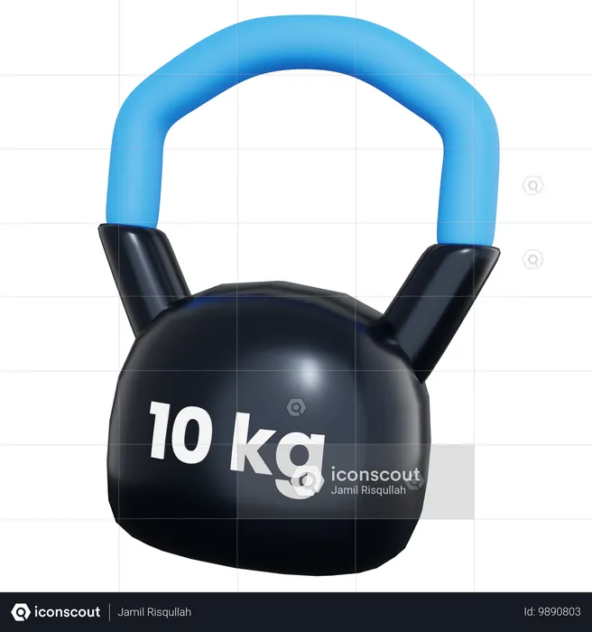 Kettlebell  3D Icon