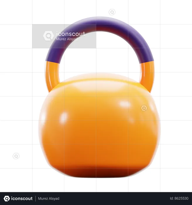 Kettlebell  3D Icon