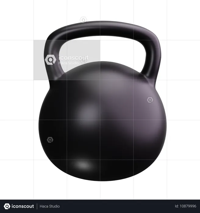 Kettlebell  3D Icon