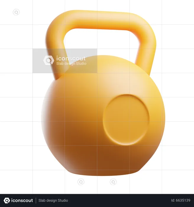 Kettlebell  3D Icon