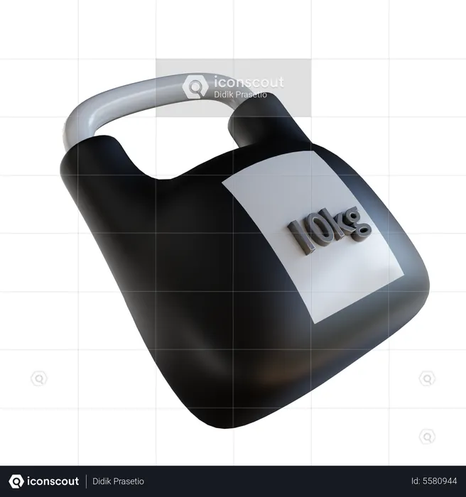 Kettlebell  3D Icon