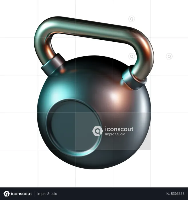 Kettlebell  3D Icon