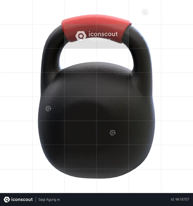 Kettlebell  3D Icon