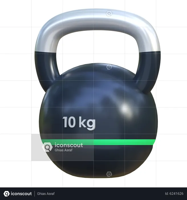 Kettlebell  3D Icon