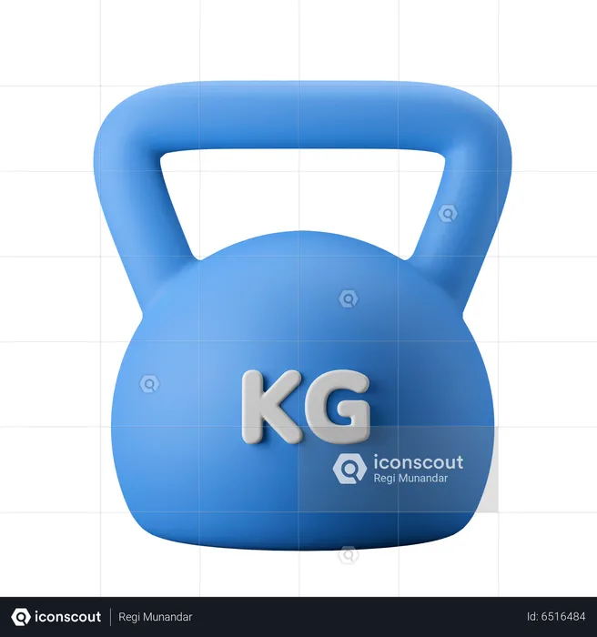 Kettlebell  3D Icon