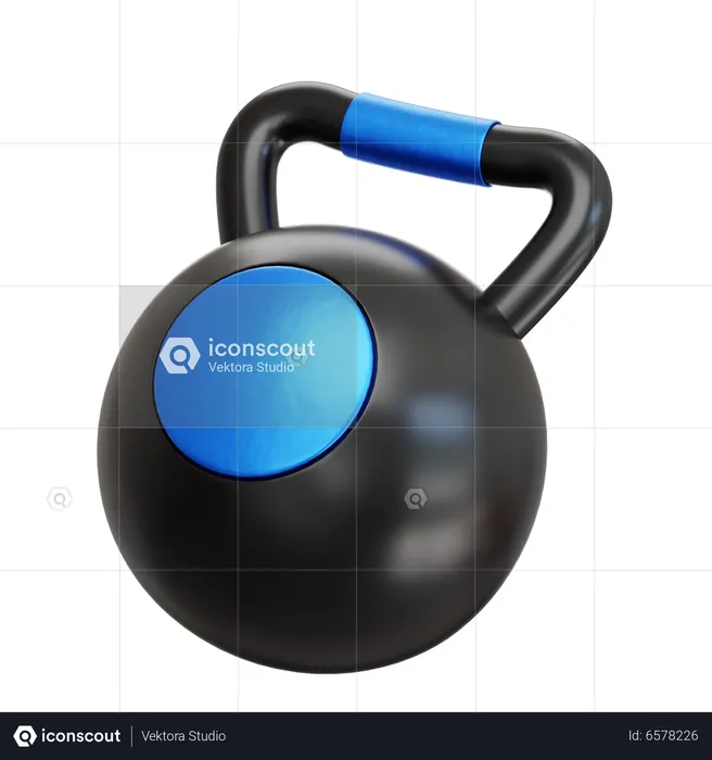 Kettlebell  3D Icon