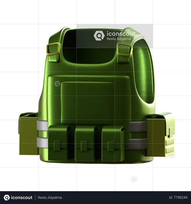 Kevlar  3D Icon