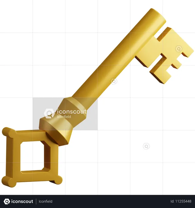 鍵  3D Icon