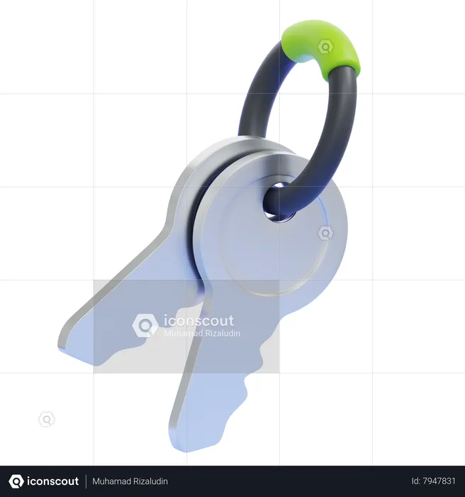 KEY  3D Icon