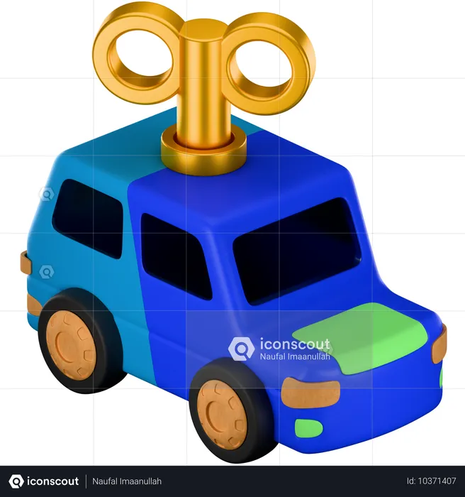 Key Car  3D Icon