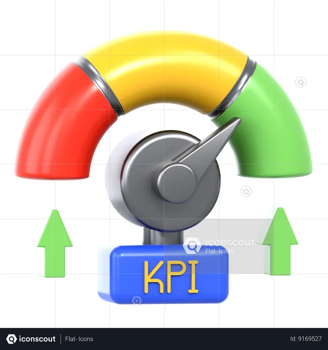 Key Performance Indicators  3D Icon