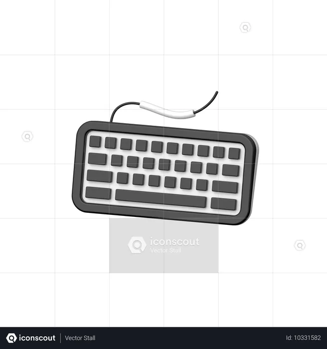 キーボード  3D Icon