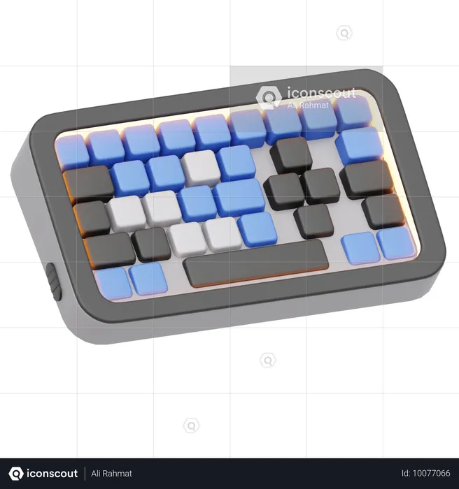 Keyboard  3D Icon