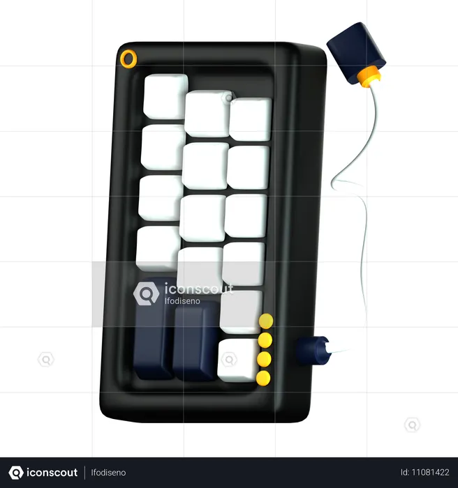 Keyboard  3D Icon