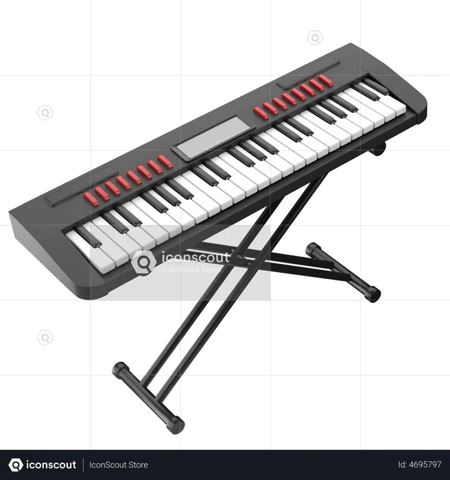 Keyboard  3D Icon